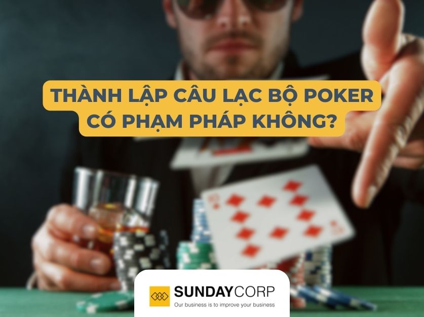 dịch vụ thành lập câu lạc bộ Poker